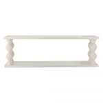 Valge astmeline riiul 80 cm Salino - Bloomingville