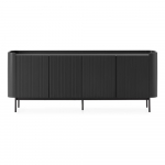 Must kummut 200x80x40 cm Willa - MOME