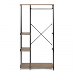 Must terasest esikukomplekt 90x170x40 cm Aris - Bonami Essentials