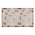PVC uksematt 40x70 cm Farm Life - Artsy Doormats