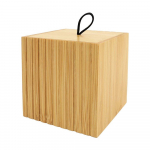 Bambusest vannitoa korraldaja vatitupsudele naturaalses v&auml;rvitoonis Hanoi - douceur d'int&eacute;rieur