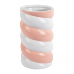 Valge/roosa keraamiline vaas (k&otilde;rgus 23 cm) Marshmallow - PT LIVING