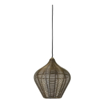 Pronksv&auml;rvi metallist ripplamp, l&auml;bim&otilde;&otilde;duga 27 cm Alvaro - Light & Living