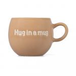 Pruun keraamiline kruus 420 ml Muggies - Salt&Pepper