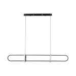 Must LED metallist rippvalgusti Alken &ndash; Bizzotto
