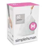 Pr&uuml;gikotid pingutuspaelaga, komplekt 60 tk, 45 l, M &ndash; simplehuman
