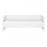 Valge &uuml;heinimesevoodi 90x200 cm Nikki - WOOOD