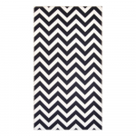 Must-valge vaip Ryan, 50 x 80 cm Geo - Vitaus