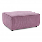 Roosa velvetist tumba Nihad - Bobochic Paris