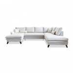 Helebeež U-kujuline diivanvoodi, paremas nurgas Charming Charlie - Miuform