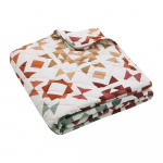 Beež tepitud voodikate 220x230 cm Autumn Patchwork Geo - Catherine Lansfield