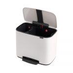 Valge astmeline terasest pr&uuml;gikast sorteeritud j&auml;&auml;tmete jaoks 34 l Bo &ndash; Brabantia