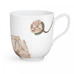 Valge portselanist kruus Poppy, 330 ml Hammersh&oslash;i - K&auml;hler Design