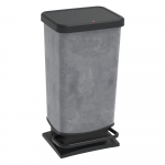 Hall pedaaliga pr&uuml;gikast taaskasutatud plastist 40 l Paso - Rotho