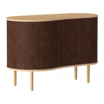 Madal tammesahtli kapp pruunist ja naturaalset v&auml;rvi l&uuml;kandustega 100x67 cm. Audacious - UMAGE