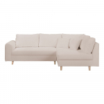 Beež bukleekangast nurgadiivan (parem nurk) Ariella - Ropez