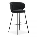 Tumehallid baaritoolid 2tk komplektis (istme k&otilde;rgus 65 cm) Rush - Marckeric