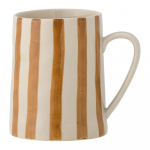 Kollase-valge kivikeraamikast kruus 440 ml Begonia - Bloomingville