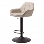 Beež reguleeritav baaritool Nolan - Unique Furniture