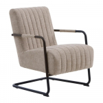 Beež tugitool Trout - Unique Furniture