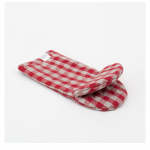 Linane pajalapp Red Gingham - Linen Tales