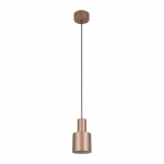 Pruun rippvalgusti metallist varjuga &oslash; 12 cm Agudo - Trio