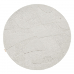 Helehall villane &uuml;mmargune vaip &oslash; 200 cm Morphic Botanica - Agnella