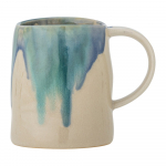 Sinine/beež kivikeraamikast kruus 450 ml Yori - Bloomingville