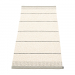 Helehall-kreem sise/v&auml;lisvaip 60x125 cm Belle Warm Grey &ndash; Pappelina