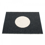 Must-valge sise/v&auml;lisvaip 70x90 cm Vera Black &ndash; Pappelina