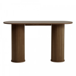 Pruun konsoollaud 40x130 cm Nola - Unique Furniture