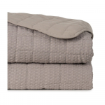 Beež tepitud voodikate 180x260 cm - Ixia