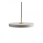 Helehall dimmerdatav LED-rippvalgusti metallist varjuga &oslash; 31 cm Asteria Plus - UMAGE