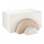 Kreem velvetist-vahtplastist m&auml;nguv&auml;ljak Rainbow - Wigiwama