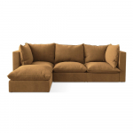 Terrakotav&auml;rvi nurgadiivan (vasak nurk/laiendiga) Manao &ndash; Makamii