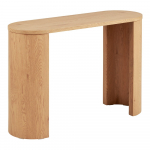 Konsoollaud tammepuidu imitatsiooniga 38x114 cm Bibione &ndash; House Nordic