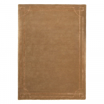 Terrakottapunane k&auml;sitsi kootud villane vaip 160x230 cm Gatsby - Flair Rugs