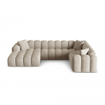 Helepruun &scaron;enillist nurgadiivan (parempoolne/U-kujuline) Treno - Cosmopolitan Design