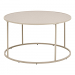 Hall terasest &uuml;mmargune diivanilaud &oslash; 80 cm Seaford - Actona