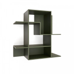 Roheline modulaarne riiulis&uuml;steem 80x80x25 cm Ina - Kave Home