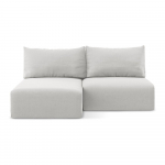 Helehall sametist panipaigaga nurgadiivanvoodi (vasak nurk) Kalena - Makamii