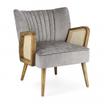 Hall sametist tugitool Virna - Bizzotto