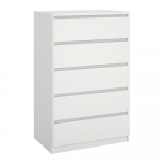 Valge kummut 77x121x50 cm Naia - Tvilum