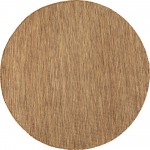Pruun &uuml;mmargune sise- ja &otilde;uevaip &oslash; 120 cm Mira 1450 - Ayyildiz Carpets