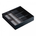 Must plastikust korrastaja Tower - YAMAZAKI