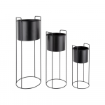 Metall lillepoti katted komplektis 3 tk &oslash; 28 cm Essence &ndash; PT LIVING