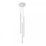 Valge rippvalgusti &oslash; 20 cm Fideus &ndash; Sollux