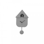 &Scaron;ed&eacute; n&aacute;stěnn&eacute; kyvadlov&eacute; hodiny Karlsson Modern Cuckoo, 21,5 x 41,5 cm