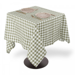 Puuvillane laudlina 150x150 cm Gingham - Tiseco Home Studio