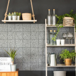 60 kleebise komplekt, 10 x 10 cm Terrazo - Ambiance